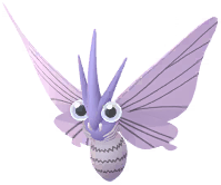 Venomoth artwork