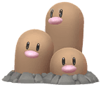 Dugtrio artwork