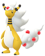 Ampharos (Mega) artwork