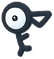 Unown (F) artwork