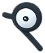 Unown (P) artwork