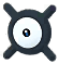 Unown (X) artwork
