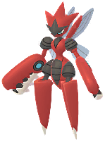 Scizor (Mega) artwork