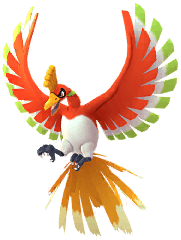 Ho-Oh (Apex) artwork
