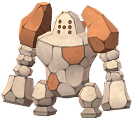 Regirock artwork