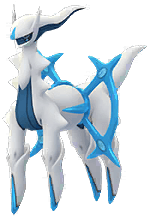 Arceus (Water · Not released) artwork