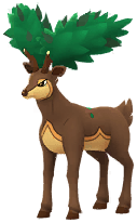 Sawsbuck (Summer Form) artwork