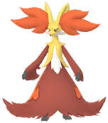 Delphox artwork