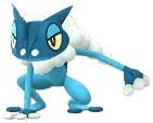 Frogadier artwork