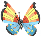 Vivillon (Ocean) artwork