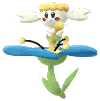 Flabébé (Blue Flower) artwork