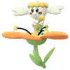 Flabébé (Orange Flower) artwork