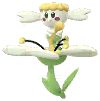 Flabébé (White Flower) artwork