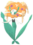 Florges (Orange Flower) artwork