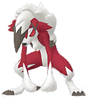 Lycanroc (Midnight Form) artwork