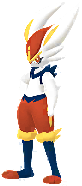 Cinderace artwork