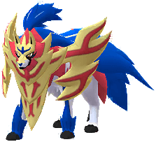 Zamazenta (Crowned Shield) artwork
