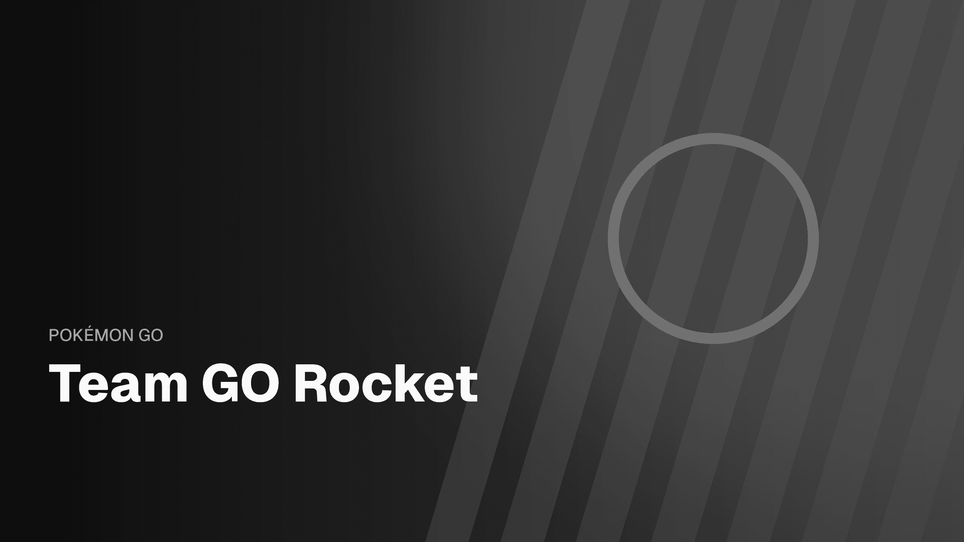 GO Rocket Lineup Banner for Pokemon GO