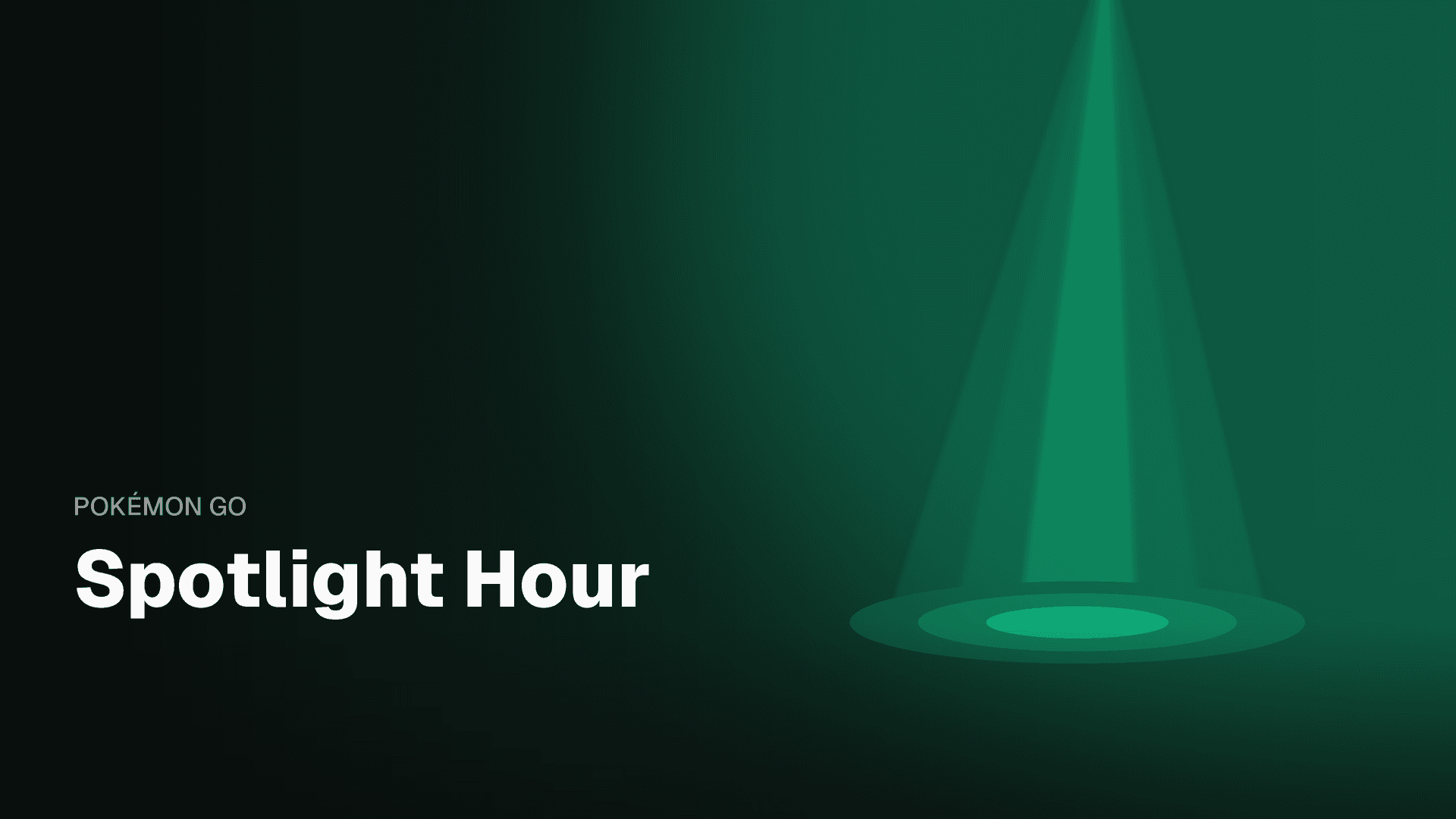 Spotlight Hour Banner for Pokemon GO