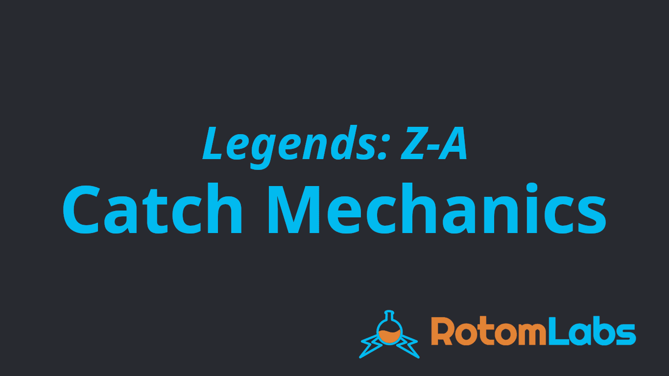 legends: z-a catch mechanics banner image