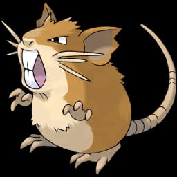 Raticate official artwork