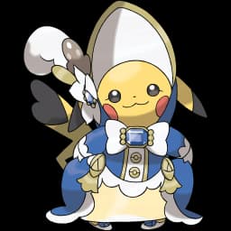 Pikachu (Belle) official artwork