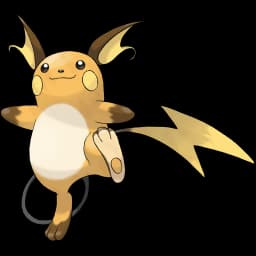 Raichu official artwork