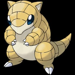 Sandshrew official artwork