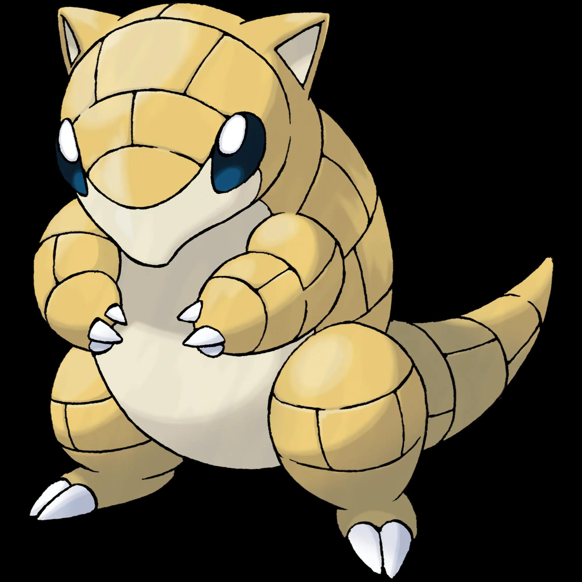 Sandshrew (sandshrew) official artwork