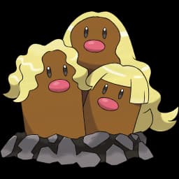 Dugtrio (Alolan) official artwork