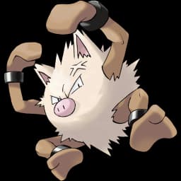 Primeape official artwork