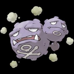 Weezing official artwork