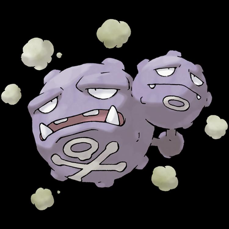 Weezing(weezing) official artwork