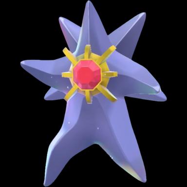 Starmie (Mega) artwork