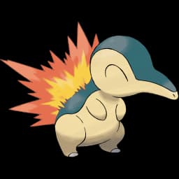 Cyndaquil official artwork