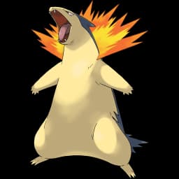 Typhlosion official artwork