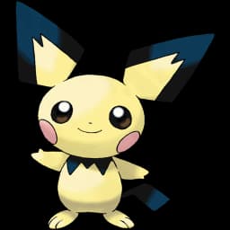 Pichu official artwork