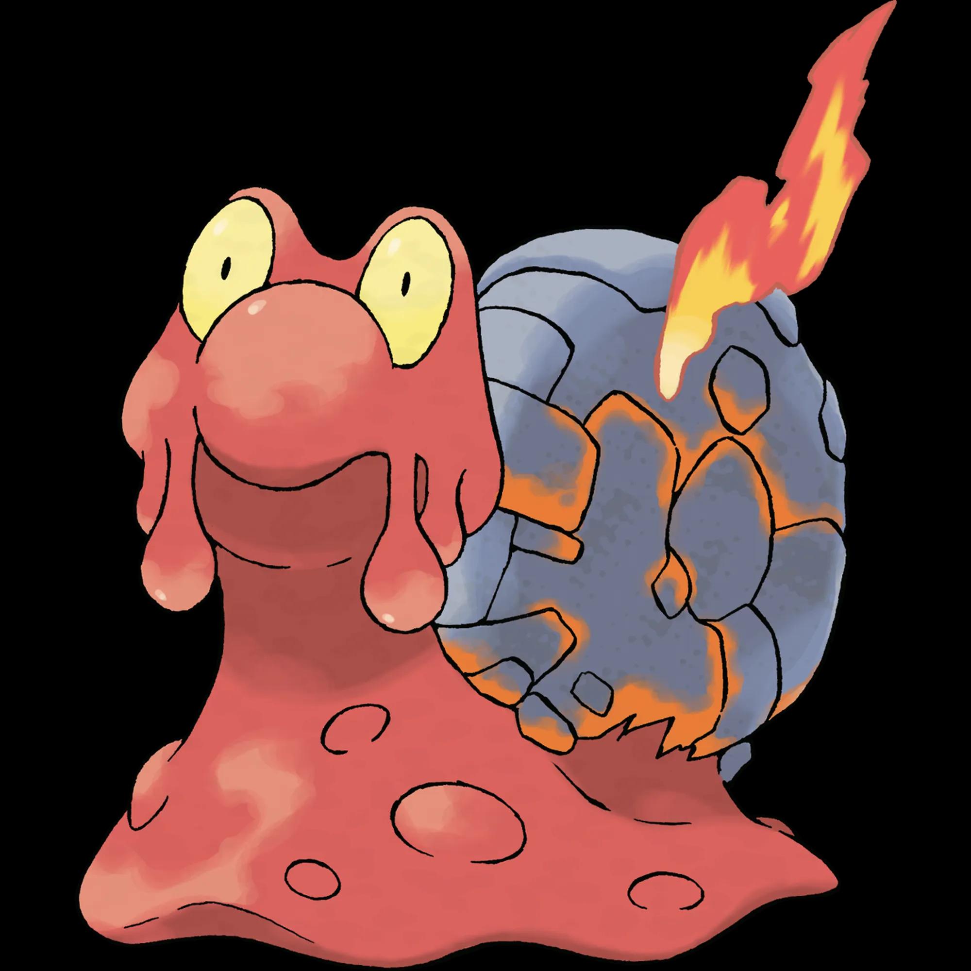 Magcargo (magcargo) official artwork
