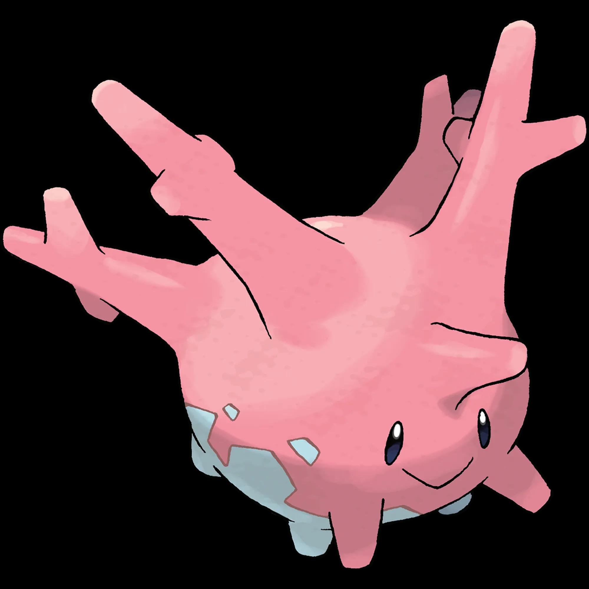 Corsola (corsola) official artwork