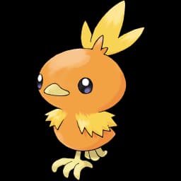 Torchic official artwork