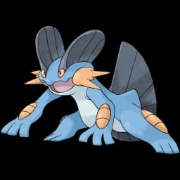 Swampert official artwork
