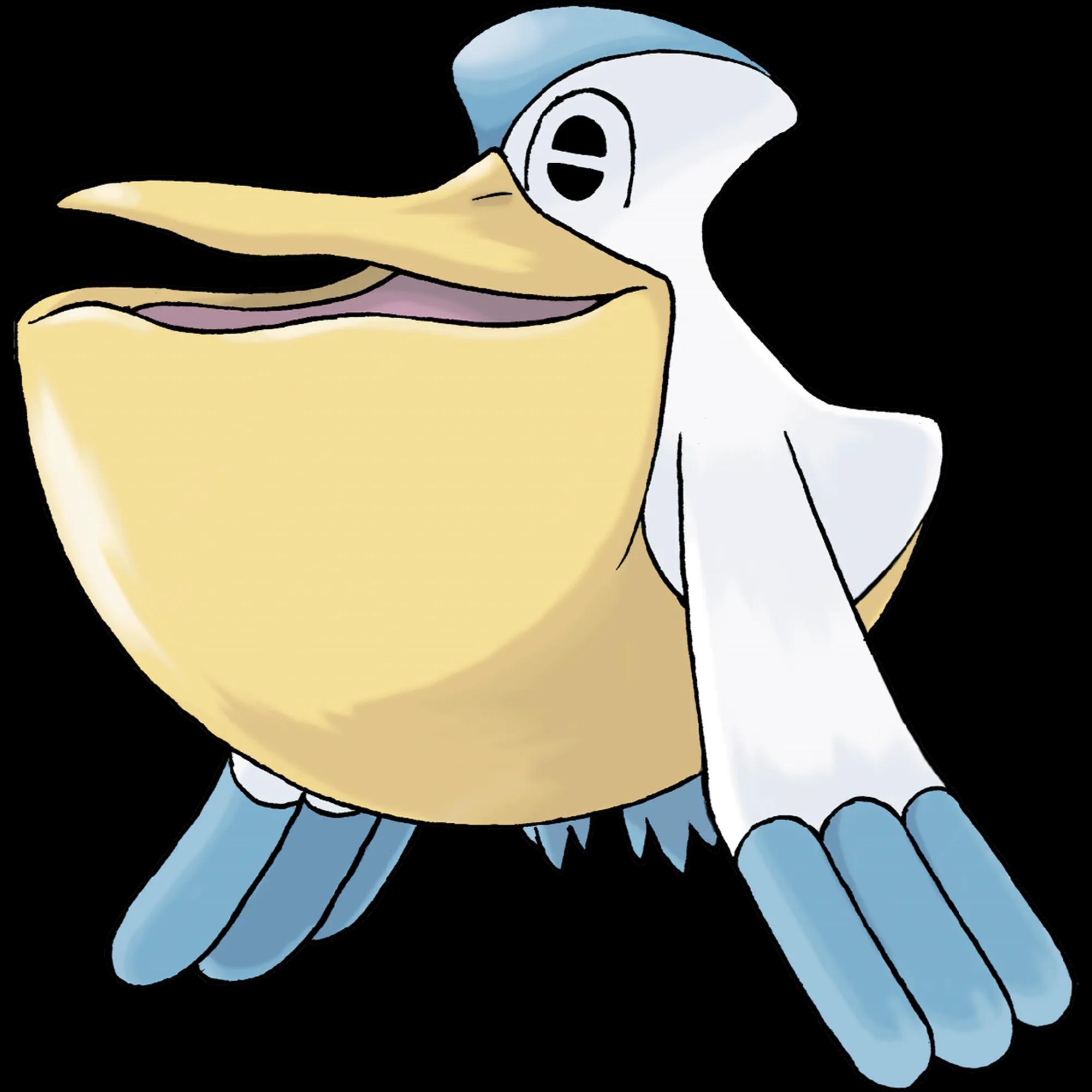Pelipper (pelipper) official artwork
