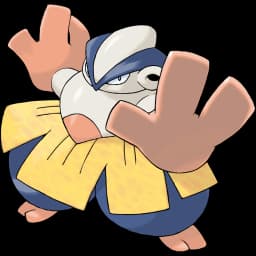 Hariyama official artwork