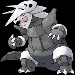 Aggron official artwork