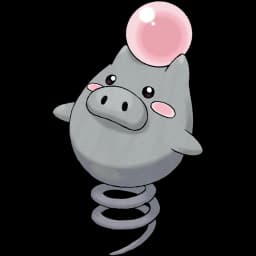 Spoink official artwork