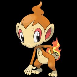 Chimchar official artwork