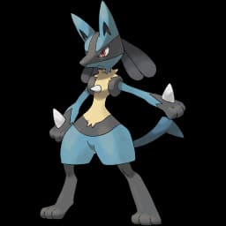 Lucario official artwork