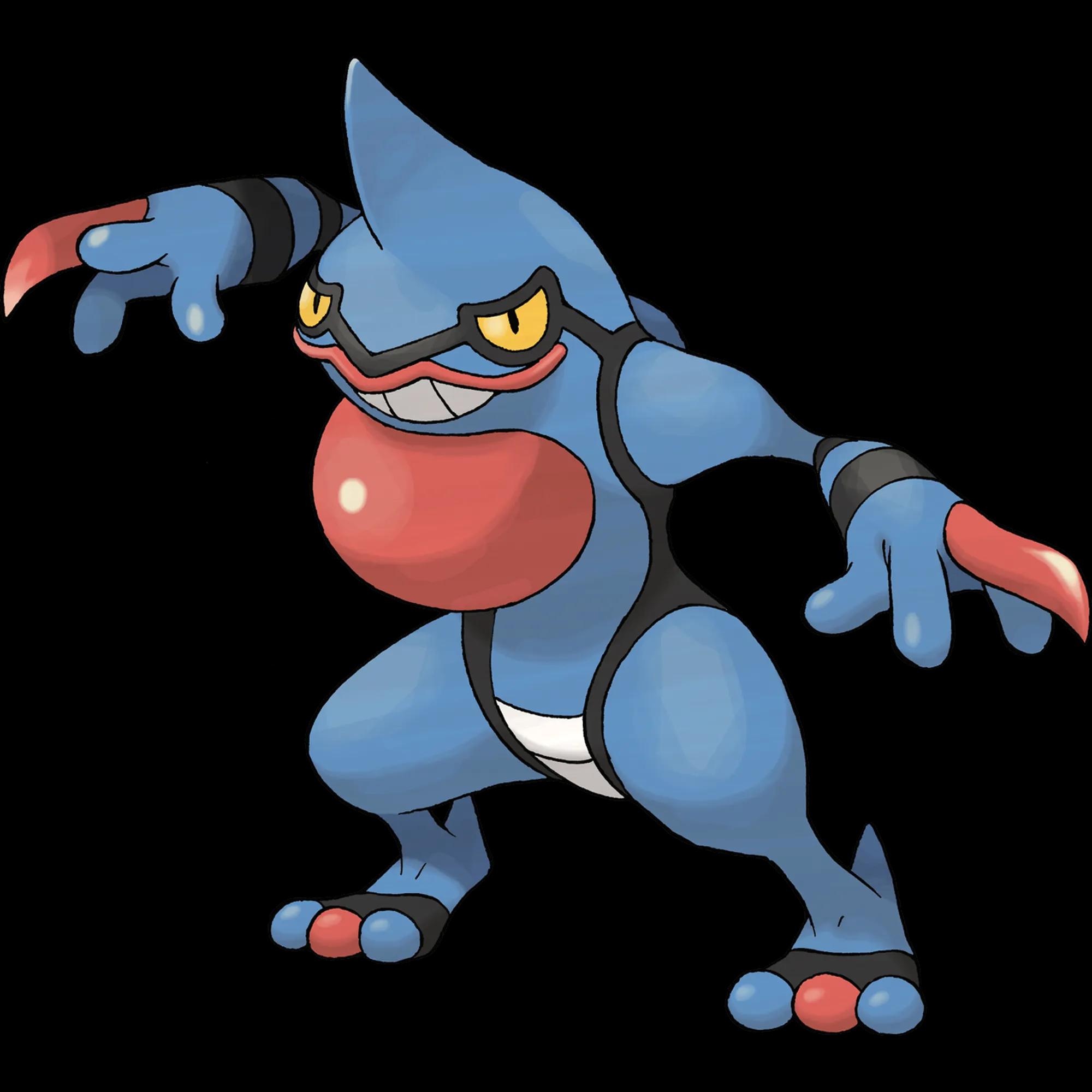 Toxicroak (toxicroak) official artwork