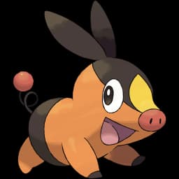 Tepig official artwork