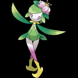 Lilligant (Hisuian) official artwork